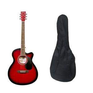 Belear Vega Series 40C Inch Wine Red Acoustic Guitar Combo Package with Bag